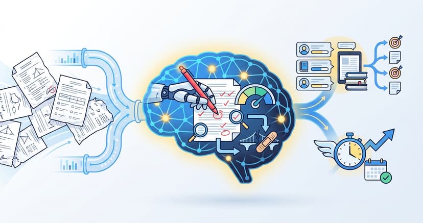 Stylized illustration for blog: Best AI Grading for Indian Coaching Centres in 2026: NEET, JEE, and Board Prep